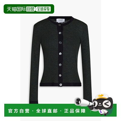 1h可退 香港直邮潮奢 Thom Browne 汤姆 布朗 女士 罗纹羊毛针织