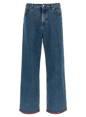 VALENTINO GARAVANI 男士牛仔裤 V3DE04RB0W558 AW2025