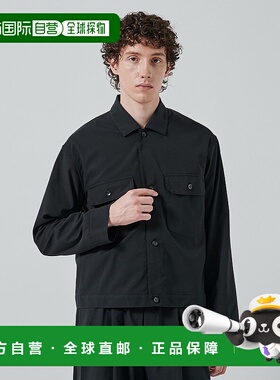 1h可退 日本直邮markaware 男士回收聚酯短款口袋衬衫夹克 115250