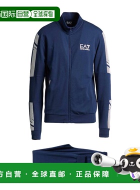 1h可退 香港直邮Ea7 男士 Outfit 运动运动装 blue蓝色 舒适时尚