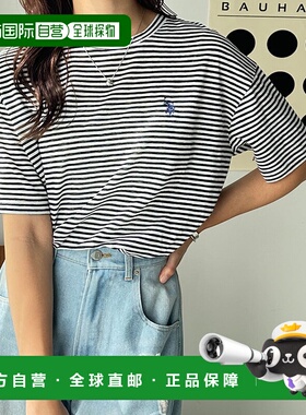 日本直邮U.S. POLO ASSN. 一点刺绣宽松T恤 [R04609EW018400]