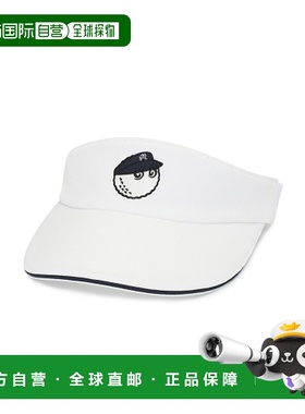 韩国直邮MALBON GOLF 男士帽子 M5243PVS10WHT空顶帽