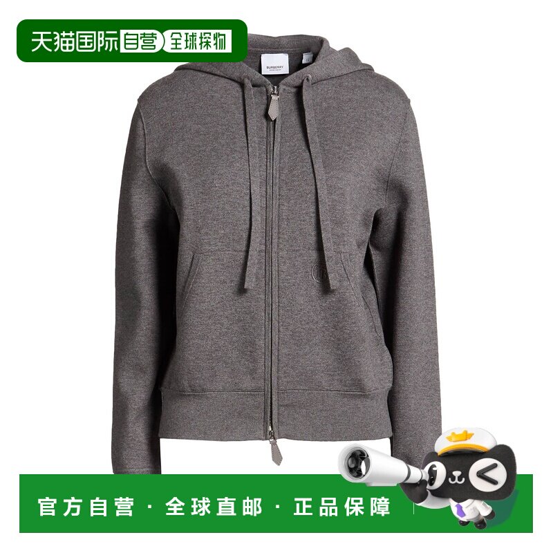 1h可退 香港直邮Burberry 巴宝莉 女士 针织开衫 grey灰色 舒适时