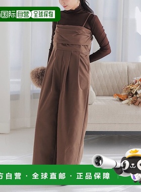 日本直邮KOBE LETTUCE 垂坠裸色吊带背心套装 [E3445] 女性服饰