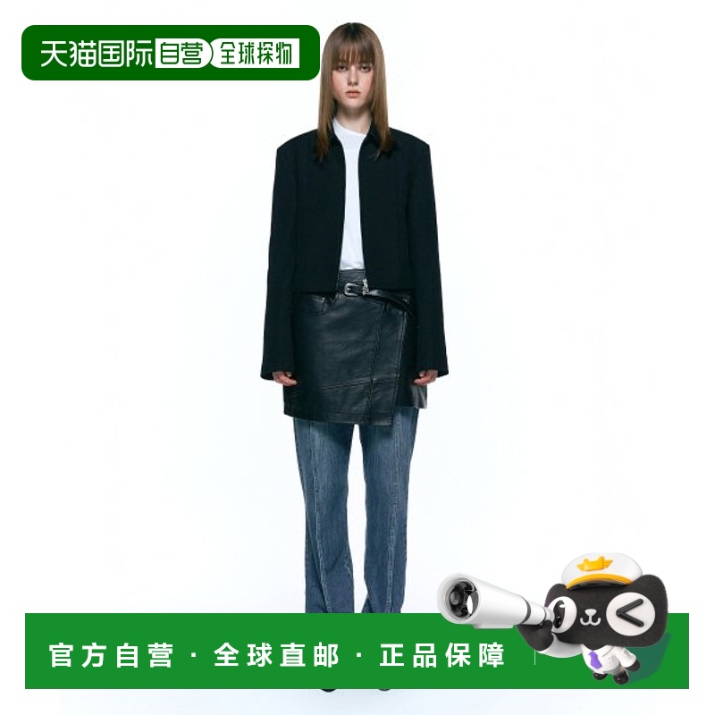 韩国直邮INSILENCE女款街头复古酷帅时髦设计师新款半身裙IW2C4SK