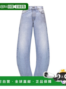 香港直邮OFF-WHITE 女士牛仔裤 OWYA052S23DEN0014000直筒裤