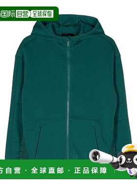 香港直邮Emporio Armani logo图案拉链连帽卫衣 6R4BJI1JHSZ长袖