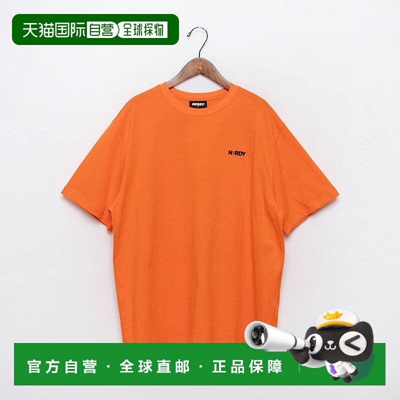 日本直邮NERDY 布伦克小logo短袖T恤 [NE8621EU000976] 皇家蓝色