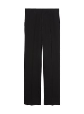 GUCCI 男士休闲裤 797207Z7AE51000 AW2025 黑色 腰带环休闲裤