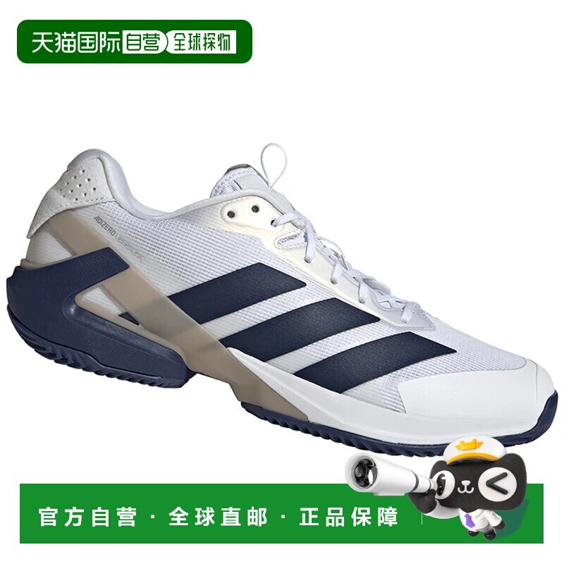 欧洲直邮ADIDAS 男士网球鞋 JR1738BIANCO CO 白【付后1h可退】