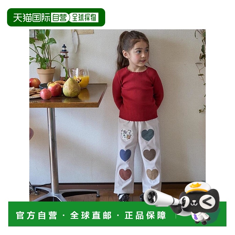 日本直邮日潮 petit main拼布裤9654111