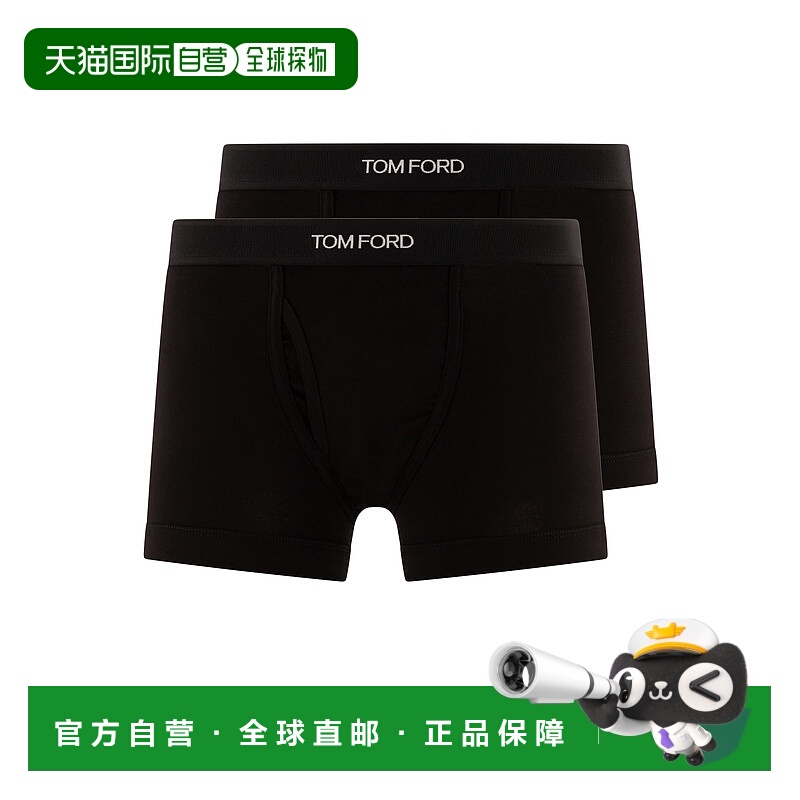 香港直邮Tom Ford 汤姆 福特 男士 棉质带Logo四角裤 T4XC3104000