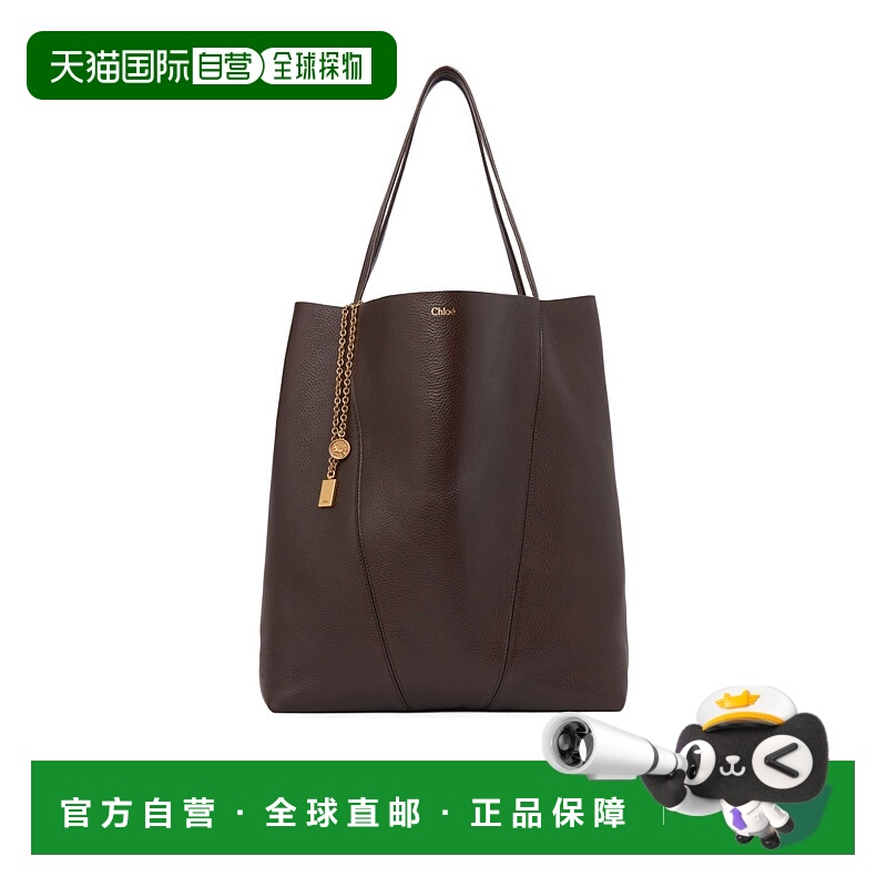 香港直邮Chloe SPIN大号托特包 C25SS810N84单肩包手提包