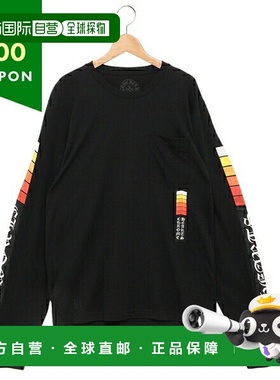 日本直邮Chrome Hearts 克罗心 T 恤 纯棉 长袖 T 恤 黑色 男士 C