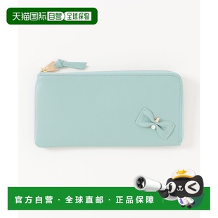 Bleu 女士 珍珠装 1h可退 钱包 饰L型拉链长款 日本直邮LANVIN