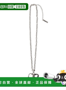 1h可退 日本直邮X-girl 女士锁头链条项链 105252054015