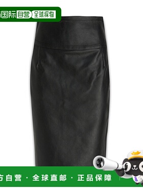 香港直邮GIVENCHY 女士半身裙 BW40PK61C1011 黑色 GONNE