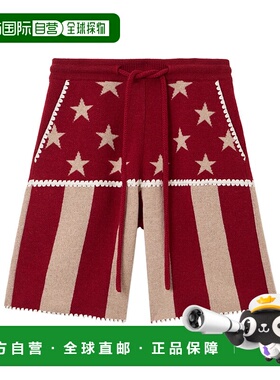 香港直邮PALM ANGELS 男士短裤 PMHM015F25KNI001256F AW2025