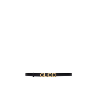 Gucci 搭扣细皮带 7516000YA0G