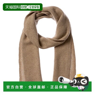 自营Portolano Cashmere Scarf - BROWN 围巾配饰美国直发奥莱