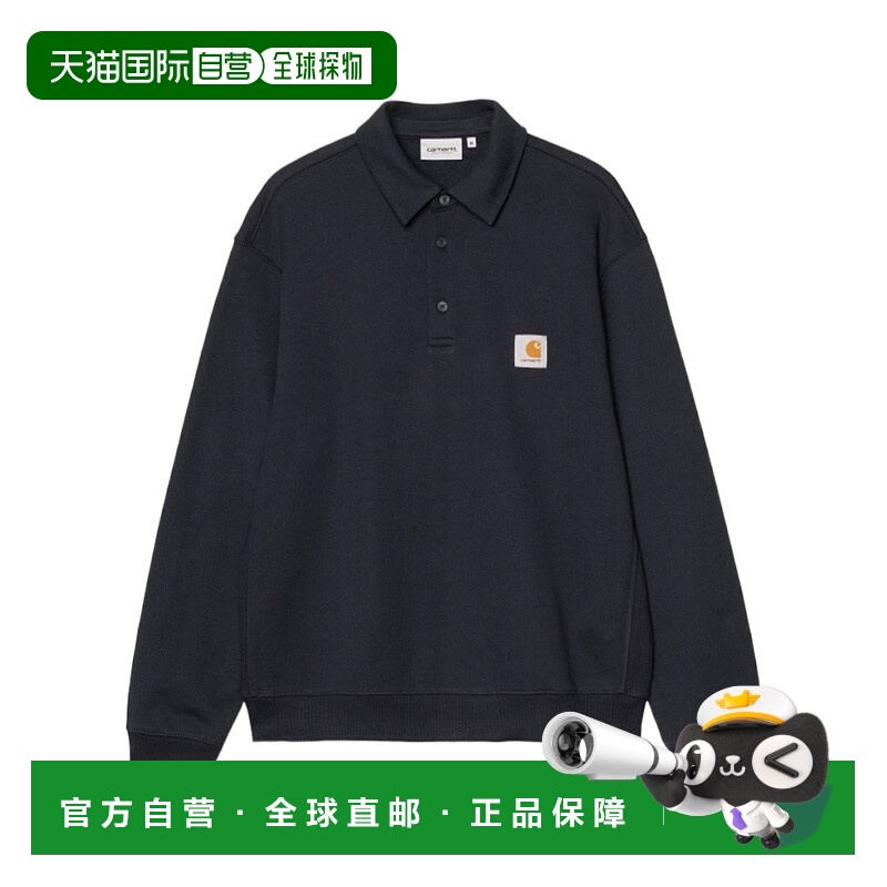 1h可退 香港直邮CARHARTT WIP 男士POLO衫 I035532J0XX AW2025 蓝
