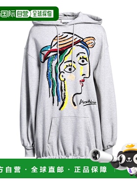 香港直邮Moschino 莫斯奇诺 女士 短款连衣裙 grey灰色 舒适时尚