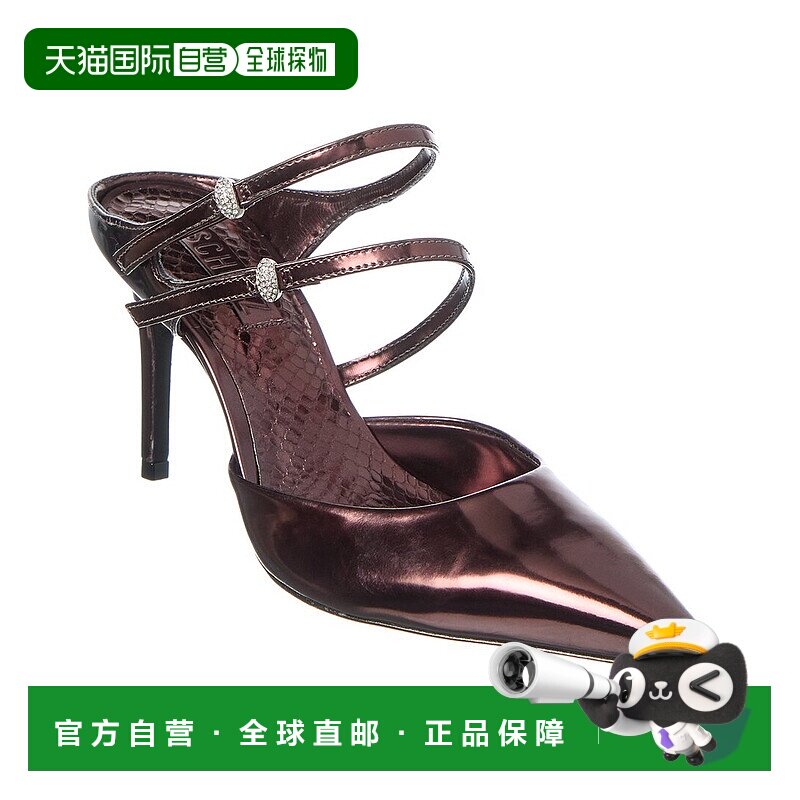 自营 Schutz Tonya Spechio骡子-深棕色 美国奥莱直发新款女鞋