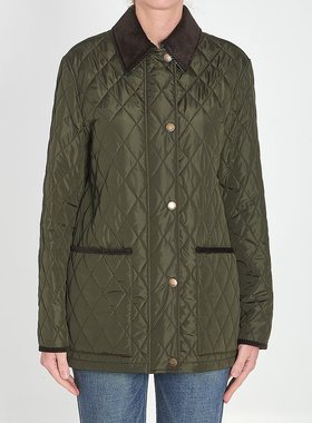 BURBERRY 女士夹克 8113591C2491 AW2025 绿色 Burberry Jackets