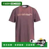 香港直邮off purple紫色 white 1h可退 男士 T恤 舒适时尚