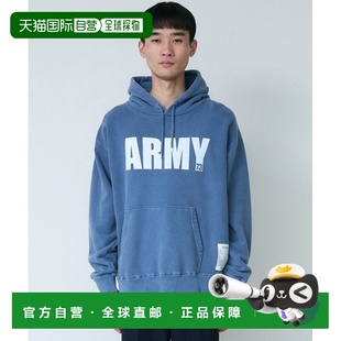 军旅风圆领卫衣 1h可退 男女同款 KHAKI 大口袋设计 日本直邮TOP