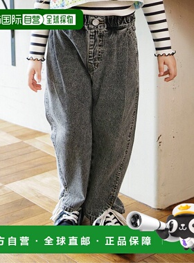 1h可退 日本直邮BREEZE 儿童拼接款牛仔裤 J121065