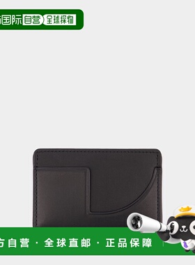 香港直邮Patou 女士 方形卡夹 SL0015000 BLACK 黑色时尚舒适卡包