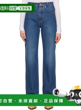1h可退 香港直邮潮奢 BITE 女士 蓝色 Ease 牛仔裤 1194475036