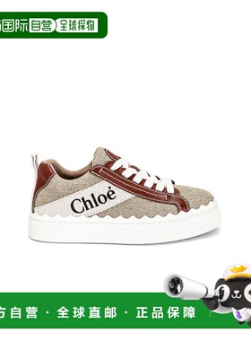 1h可退 香港直邮潮奢 Chloe 蔻依 女士 Lauren 运动鞋 CHC22U108Z