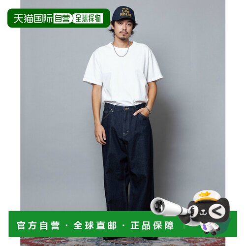 日本直邮Lee 男装 101周年纪念款101-Z WIDE宽松牛仔裤 全棉左斜