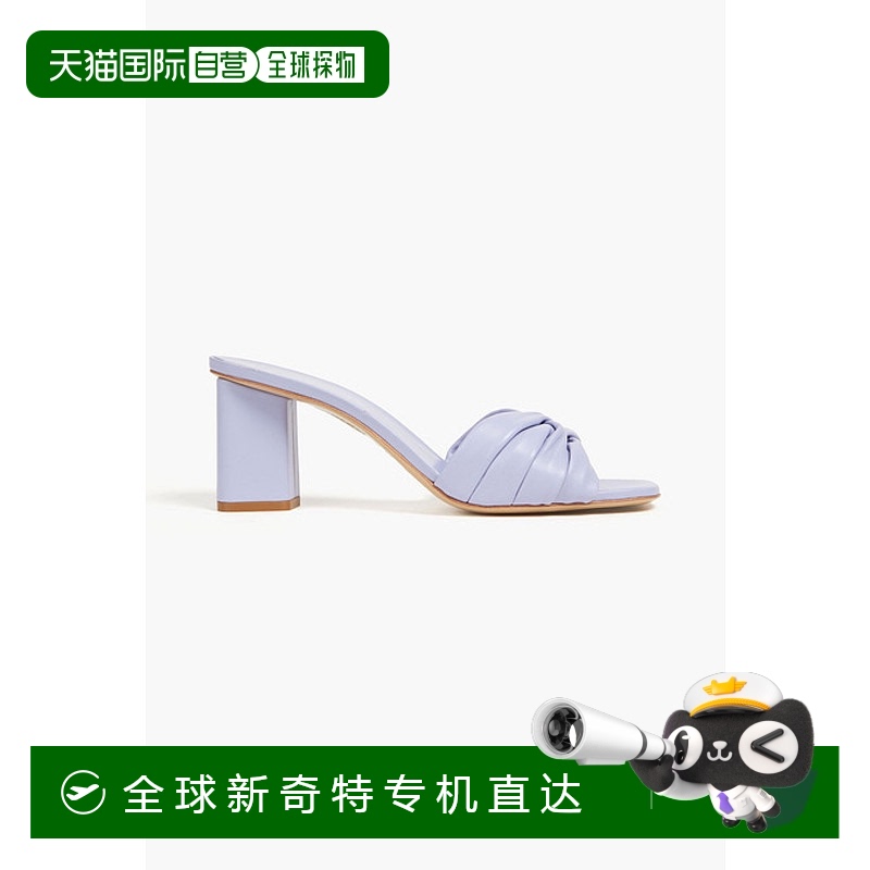 1h可退 香港直邮Emporio Armani 安普里奥 阿玛尼 女士 皮质凉拖