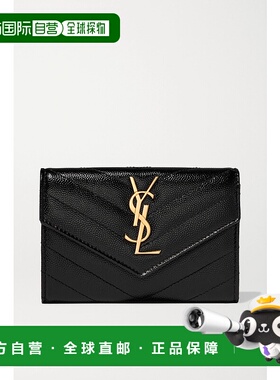 1h可退 香港直邮潮奢 Saint Laurent 圣罗兰 女士 信封钱包 41440