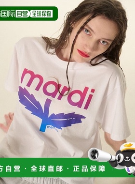 韩国直邮MARDI MERCREDI 女装T恤TSHIRT BLOOMMARDI GRADATION_WH