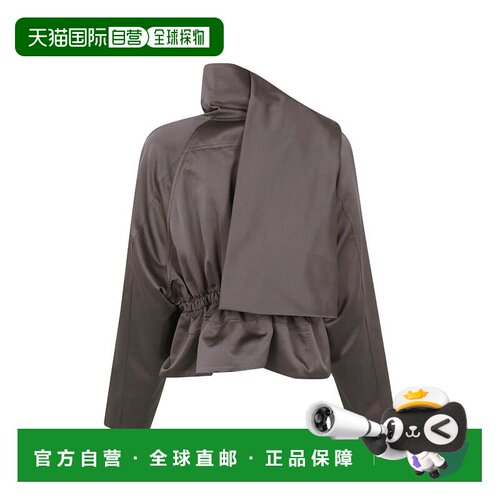 香港直邮RICK OWENS 女士夹克 RP01F6720THD78 SS2026 灰色