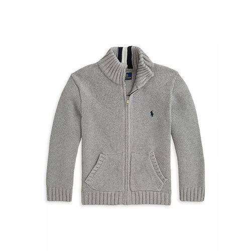 【美国直邮】PoloRalphLauren|小男孩及男孩针织拉链夹克男童