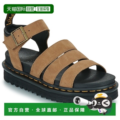 欧洲直邮Dr. Martens 女士 Blaire Savannah Tan Tumbled Nubuck