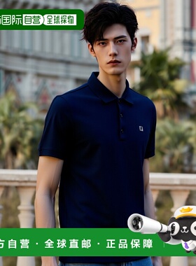 1h可退 香港直邮潮奢 Fendi 芬迪 男士 短袖 Polo 衫 FY0985AUA5