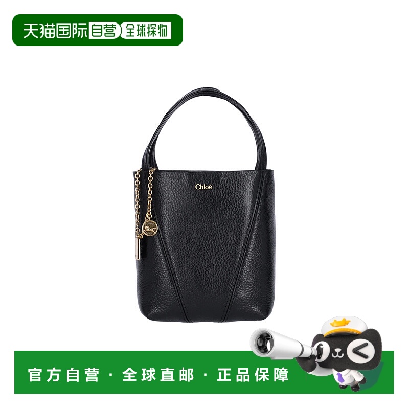 香港直邮Chloe 蔻依 女士 Chloe Bags 黑色托特包 25SS812N84001