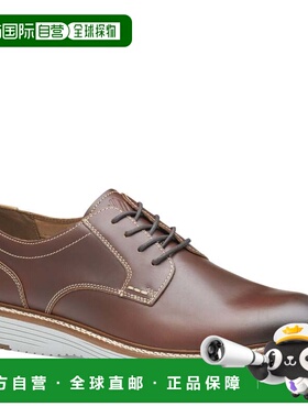 自营Johnston & Murphy Men's Hodges Plain Toe  Shoe - brown o