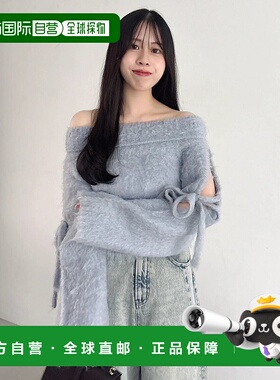 1h可退 日本直邮dazzlin 女装 显色感宽松落肩针织上衣 022562600