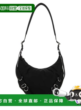 1h可退 香港直邮潮奢 Givenchy 纪梵希 男士 黑色 Voyou 斜挎包 B