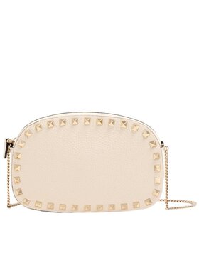 VALENTINO 女士斜挎包 WP0AR4VSHI16 AW2025 白色 迷你拉链单肩包