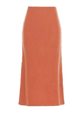 CHLOÉ 女士半身裙 C22AMJ02550871 AW2022 橙色 Knit long skirt