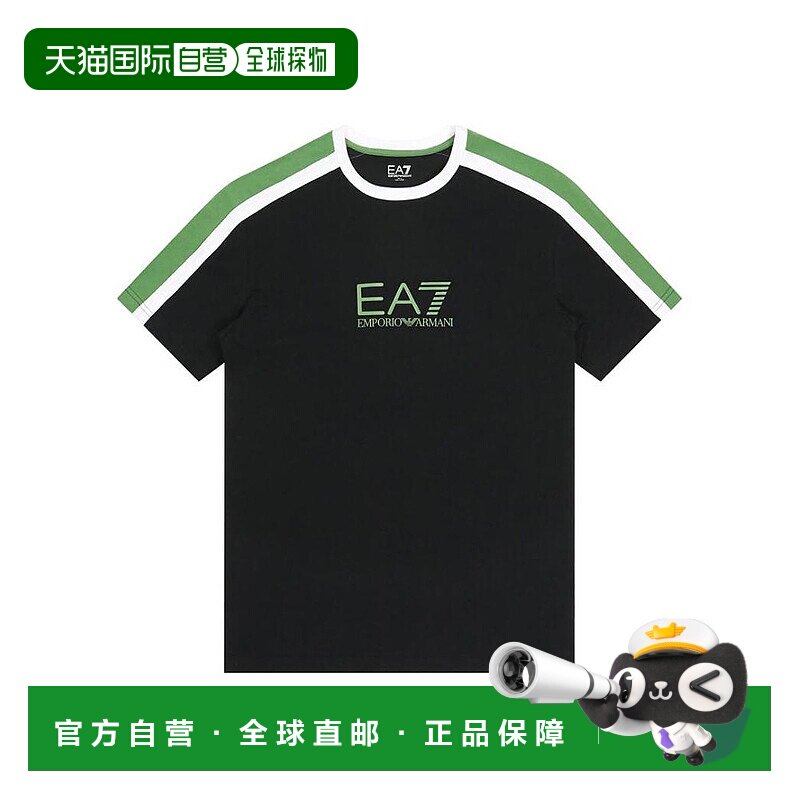 香港直邮EA7 Emporio Armani logo印花圆领T恤 2730274A209男装