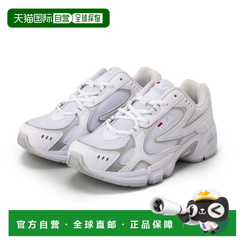 日本直邮FILA  recharge26 休闲运动鞋（纯白/银色/中国红）斐乐图片